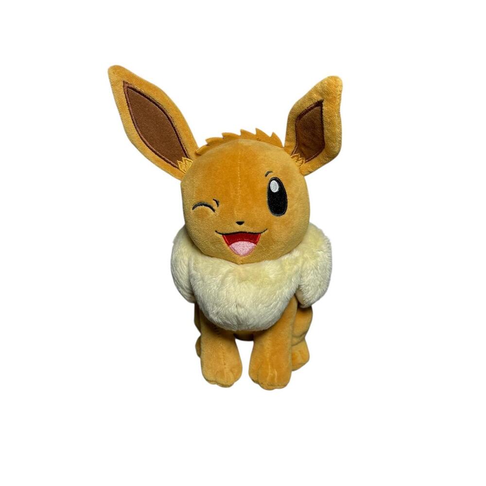 Pokémon Eevee Plush Stuffed Toy Nintendo Character Soft Collectible 8"